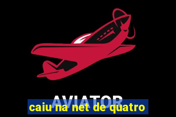caiu na net de quatro